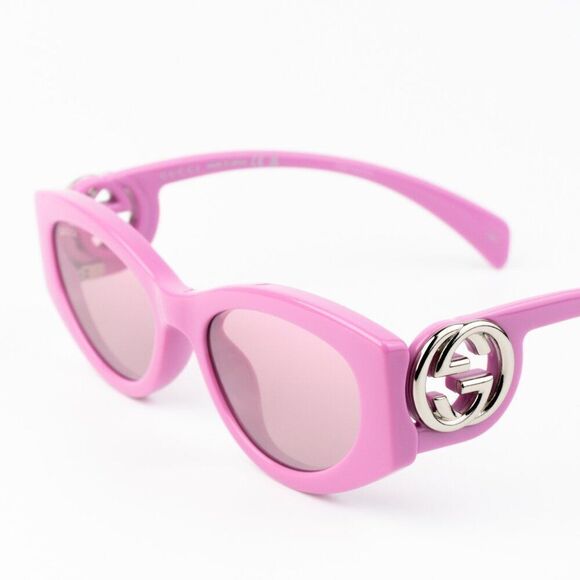 NEW Gucci GG1691S 003 Pink Mirror Women Oval Sunglasses GG 1691S main image 10